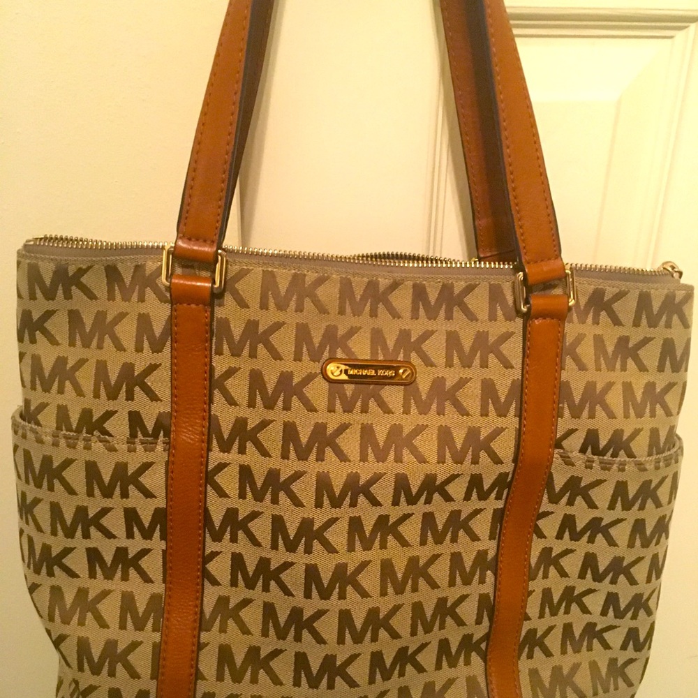 Michael Kors  Canvas Shoulder Bag